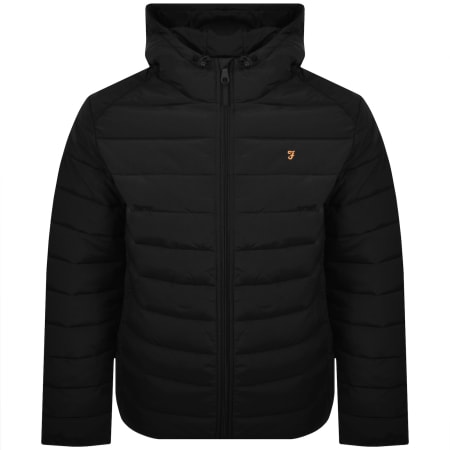 Farah Kennedy Padded Jacket Black | Mainline Menswear us